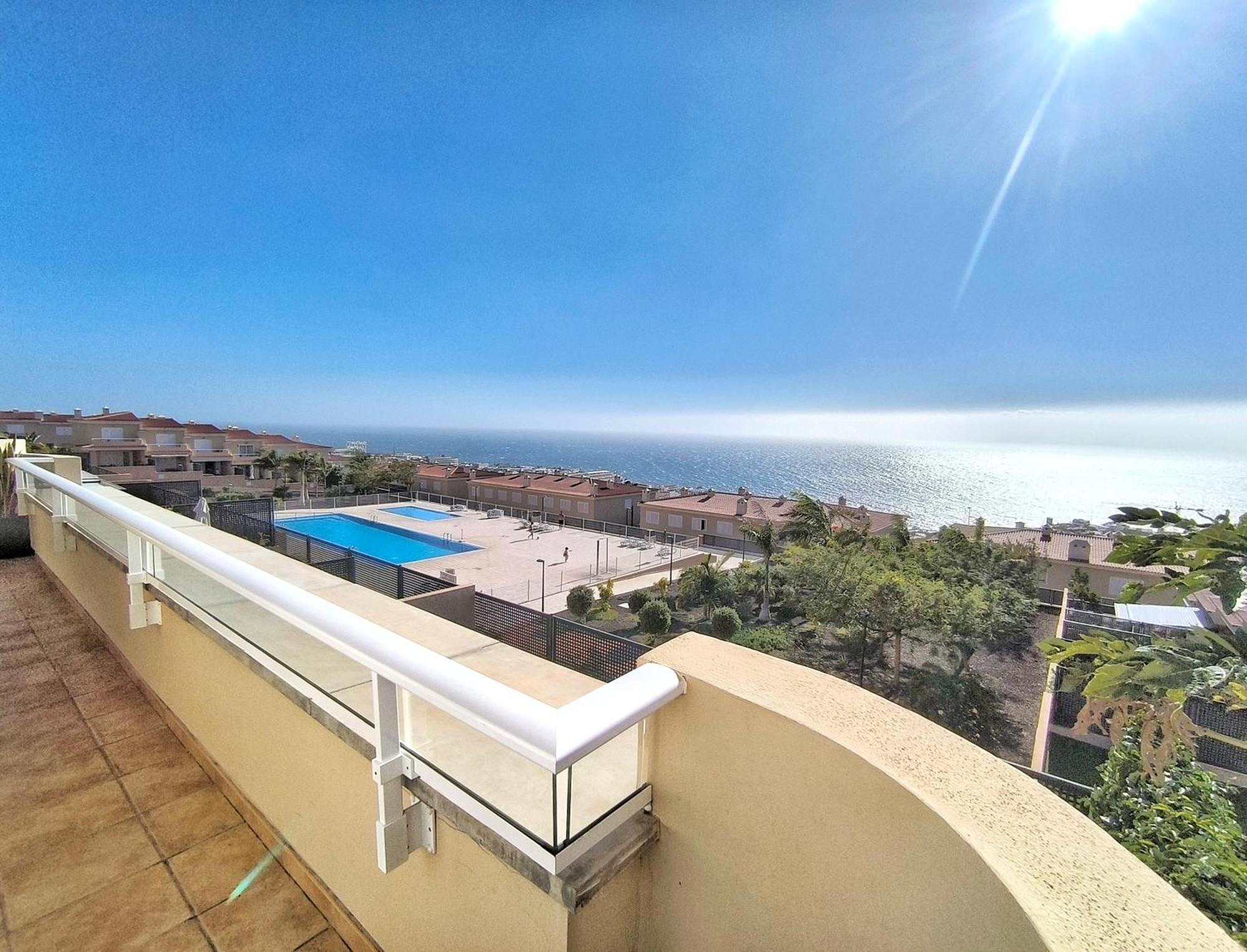 Luna - Ac, 2 Pools, Panoramic Ocean, Private Garage, Fibre Net Puerto de Santiago  Exterior foto